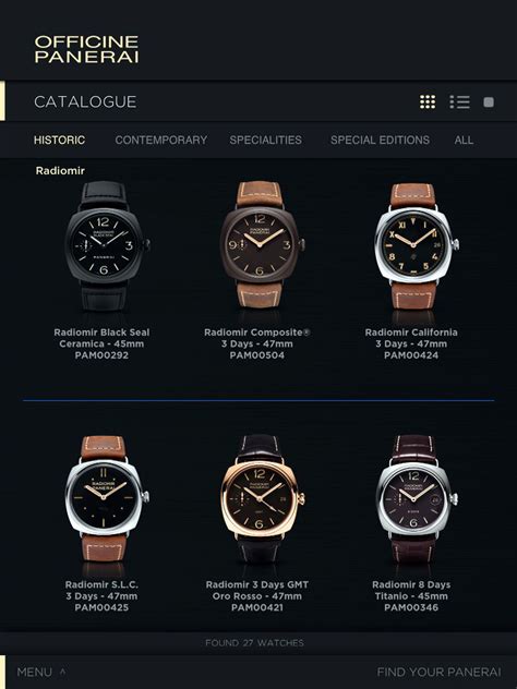 officine panerai app download|Panerai Launches iPhone App .